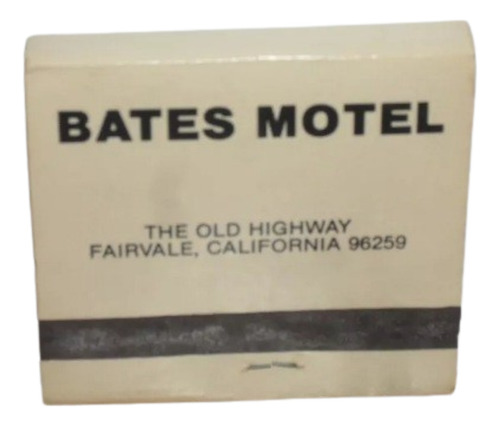 Cajita De Fosforos Bates Motel Importada Decada Del 90