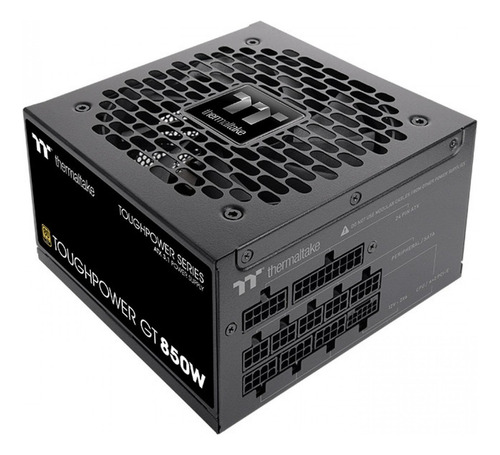 Fuente Gamer Thermaltake Tp Gt 850w 80 Plus Gold Modular Color Negro