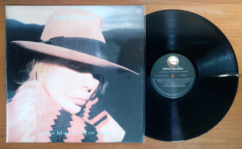 Joni Mitchell Chalk Mark In A Rain Storm Disco Lp Vinilo Bra