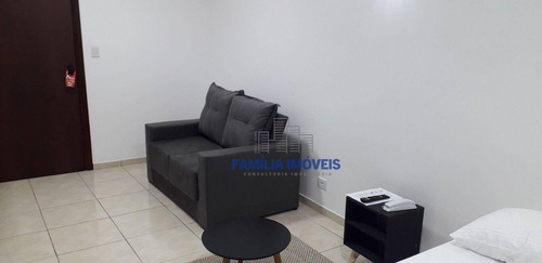 Imagem 6 de 30 de Flat Com 1 Dormitório Para Alugar, 38 M² Por R$ 2.449,98/mês - Centro - São Vicente/sp - Fl0034
