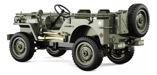 Auto A Control Remoto 1941 Jeep Willys 1/10 Rc 4x4 C8815