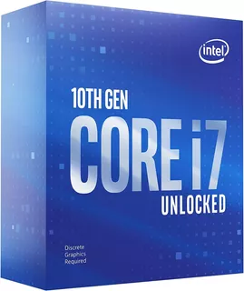 Procesador Intel I7-10700kf Lga 1200 3.8ghz 10ma Gen