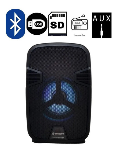 Mini Cabina De Sonido Parlante Bluetooth Recargable