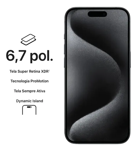 Apple Iphone 15 Pro Max 256gb Preto Original Envio Imediato (Novo