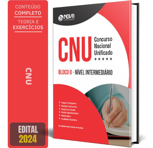 Apostila Concurso Cnu 2024 - Bloco 8 - Nível Intermediário