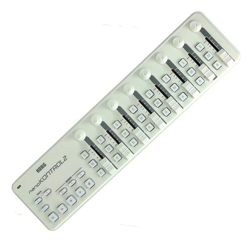 Controlador Usb-midi Faider Generacion 2 Blanco Korg Nanokon