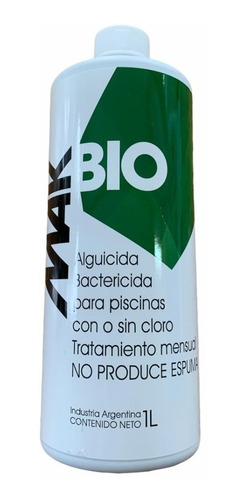 Mak Bio Alguicida Bactericida Con O Sin Cloro