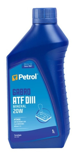 Óleo Transmissão Cambio Petrol Atf Dexron 3 Iii 1 L