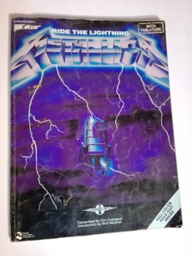 Partituras Metallica - Ride The Lightning