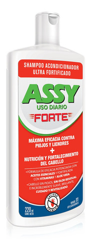 Shampoo Contra Piojos Assy Forte 220 Ml.