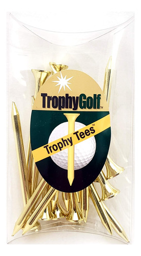 Trofeo Golf Tee Dirrompible Brillante (18 Unidades) Color