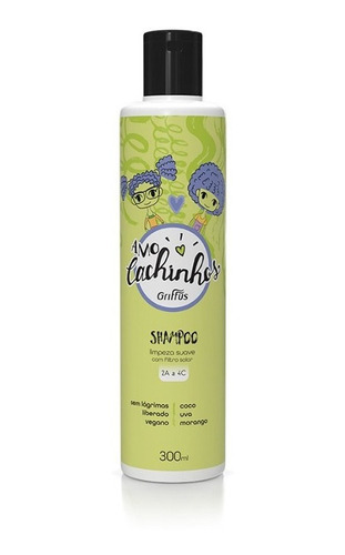 Shampoo Para Niños Con Ondas,rizos  O Crespos 2a A 4c 300ml