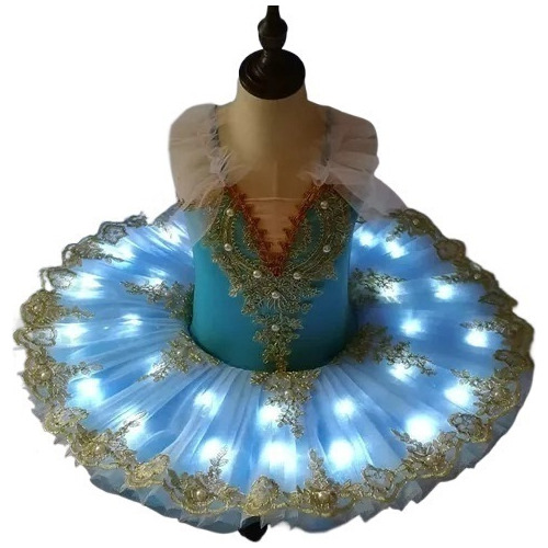 Tutú De Ballet Con Luz Led Para Niña Y Mujer Vestido De Bal