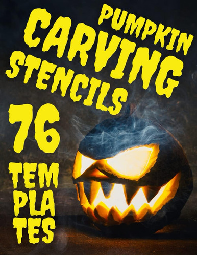 Libro: Pumpkin Carving Stencils: 76 Pumpkin Cutting Patterns