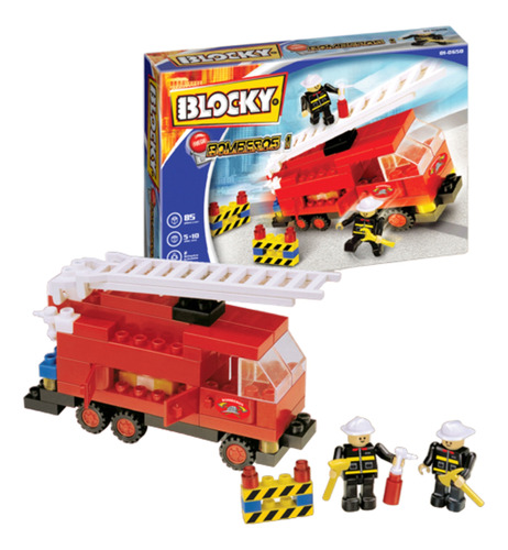 Bloques Blocky Encastre Armar Caja Juguete Infantil Original