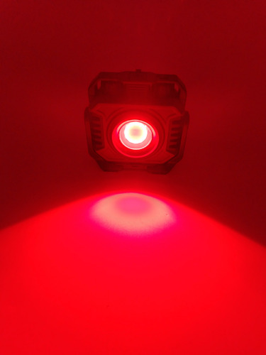 Lámpara Led Cob De Trabajo Recargable Portátil Para Exterior