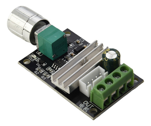 Controlador De Velocidad Pwm 6v 12v 24v 28v Dc 3a Regulador