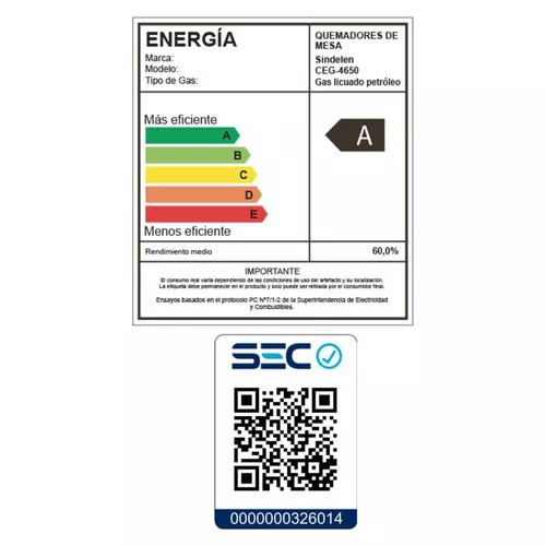 SINDELEN Encimera Gas Licuado Ceg-4600In Sindelen