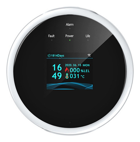 Tuya Wifi Gas Natural Sensor Doméstico Inteligente