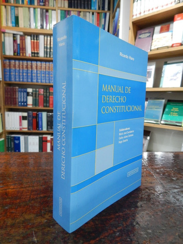 Haro Manual De Derecho Constitucional