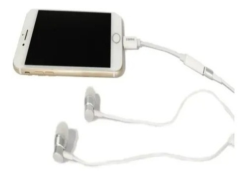 Adaptador Audifonos Lightning A Auxiliar 3.5mm Para iPhone