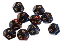 Comprar Dados De 12 Caras 4 Piezas