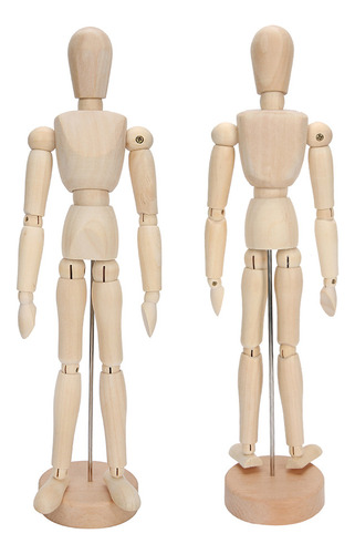 Modelo De Figura Humana De Madera, Muñeco, Extremidades Móvi