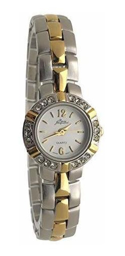 Reloj De Ra - Women Small Face 2 Tone Silver & Gold Plated P