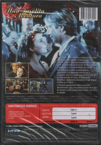 Una Insólita Aventura - Dvd Nuevo Original Cerrado - Mcbmi