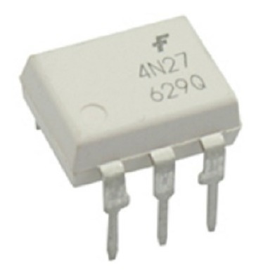 5 Piezas 4n27 Optoacoplador Salida Transistor Npn