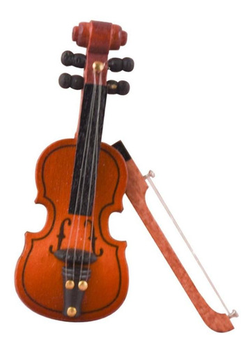 1:,5 Cm Violín Instrumento Musical Decoración De En