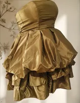 Comprar Vestido Strapless Corto Fiesta De Quince Años Juvenil
