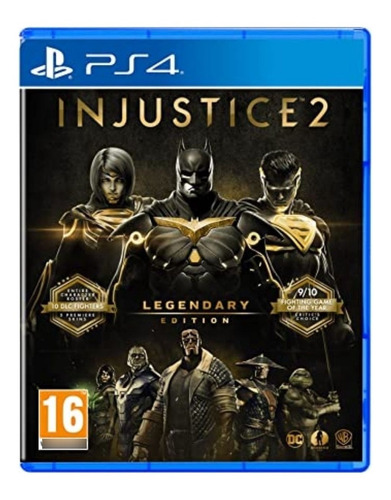 Injustice 2 Legendary Edition Ps4 Fisico Sellado