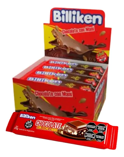 Chocolate Billiken Maní Sin Tacc 25g - Caja X 15un