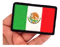 Comprar Bandera De México, Indumentaria, Parche Bordado 1 Pza 8x5 Cm