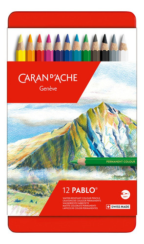 Lápices De Colores Pablo Caran D Ache Set 12