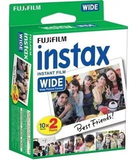 Papel Instantáneo Fujifilm Instax Wide (20 Impresiones)