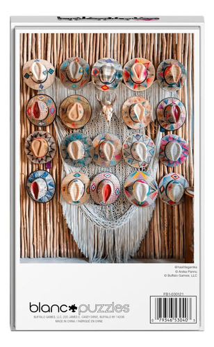 Rompecabezas Sombreros De Mexico Buffalo Games 300 Piezas
