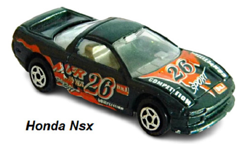 Honda Nsx Esc.l 1:60 Majorette