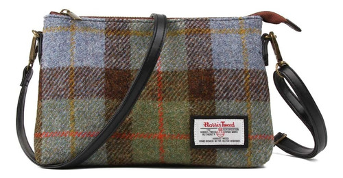 Bolso Bandolera Icobuty Hecho De Harris Tweed Messenger Bag 