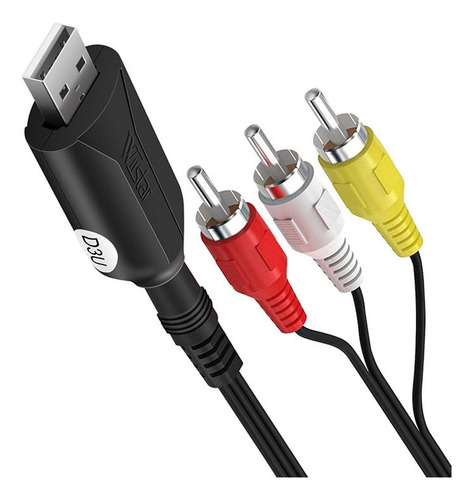 Vhs A Dvd Video Grabber Convertir Cable Usb Usb2.0 Capturas