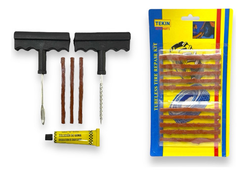 Kit Montallantas Sellomatic + Set 10 Tacos Para Carro O Moto