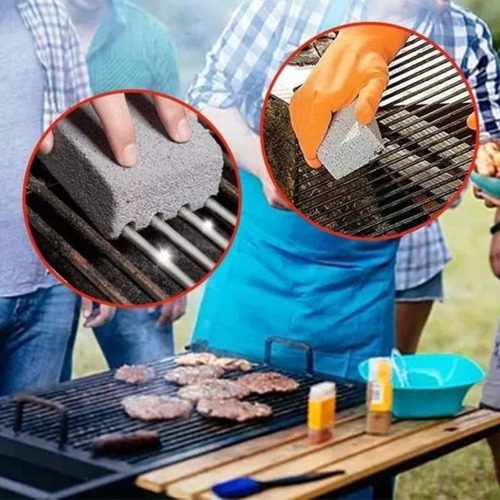 Plancha Grill Clean Brick Grill Grill Clean Stone Para Barba