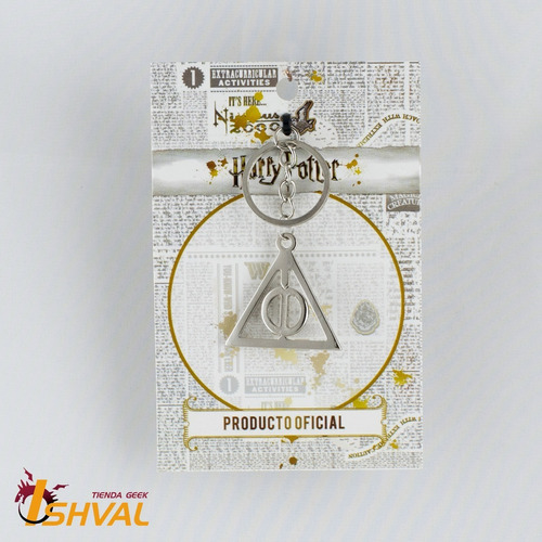 Imagen 2 de 3 de Llavero - Harry Potter - Reliquias De La Muerte (giratorio)