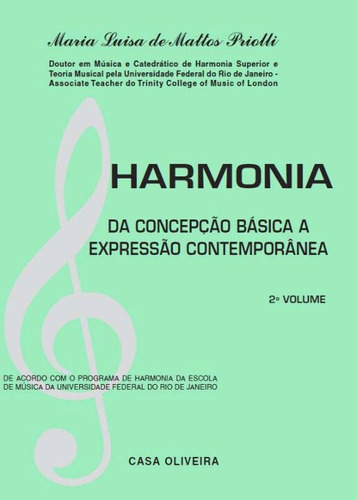 Libro Harmonia Da Concepcao A Expressao Vol 02 De Priolli Ma