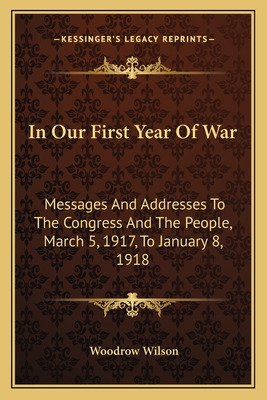 Libro In Our First Year Of War In Our First Year Of War: ...