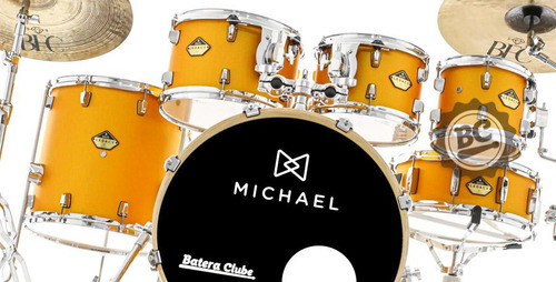 Bateria Michael Legacy Birch Gold 22,8,10,12,16 C/ Ferragens