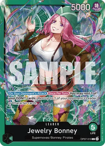 One Piece Card Game Starter Deck Jewelry Bonney St-24 Bandai