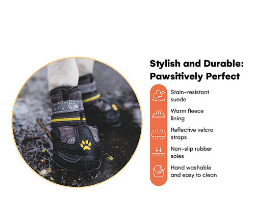 Zapatos Para Perros Para Invierno Botines Para Perros 4x Bot