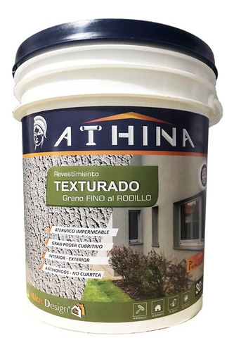 Revestimiento Texturado A Rodillo - Impermeabl - Athina 25kg